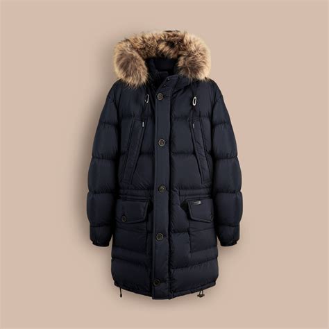 im filled with fur trim burberry